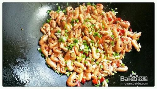 鲜美的香煎米虾 做法
