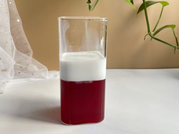 蔓越莓冻撞椰奶