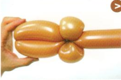 魔法气球造型系列之精品气球小狗