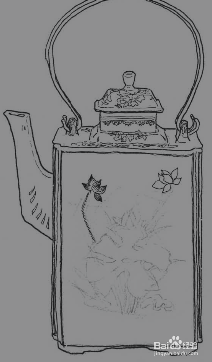 速写:如何绘制茶壶
