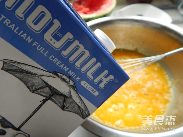 橙味华夫饼的做法