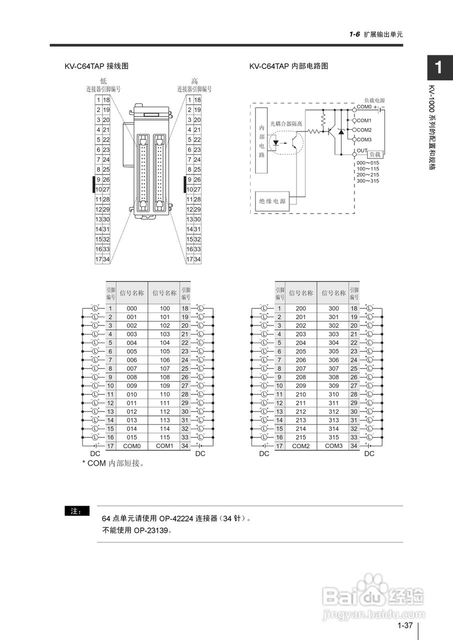 基恩士KV-1000系列高速多功能应用电力网络路由器说明:[6]