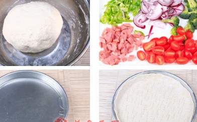 番茄奶酪披萨的做法