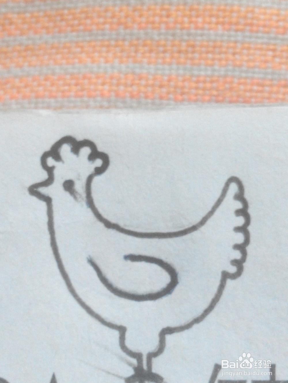 简笔画大公鸡怎么画51