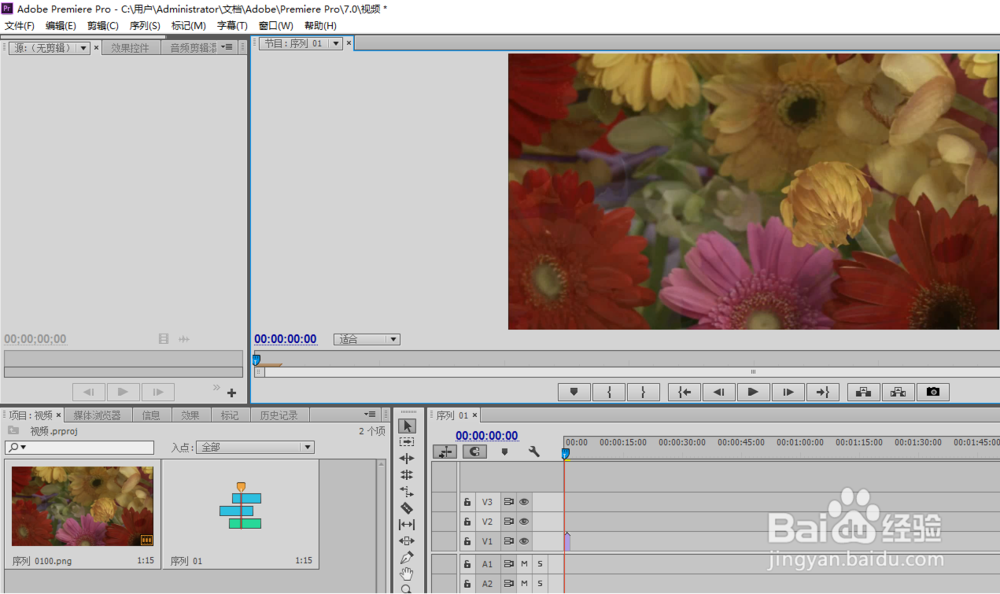 Adobe_Premiere_Pro_CC导入序列图像