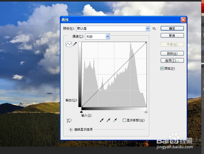 photoshop曲线工具各种快捷键的操作