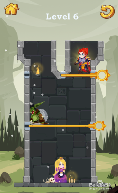 Pin Rescue Online的Level 6怎样过关