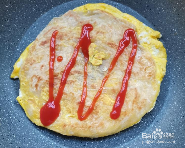 很详细的鸡蛋手抓饼教程的做法