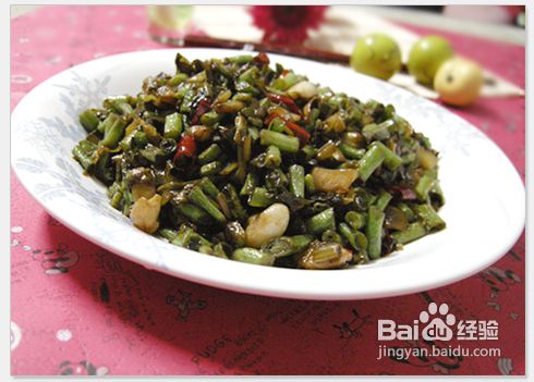 豇豆雪菜怎么弄