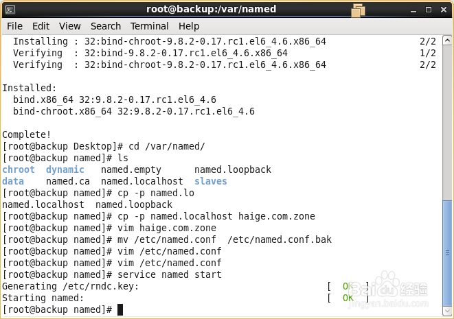 linux中构建主/从DNS服务器的图文详解
