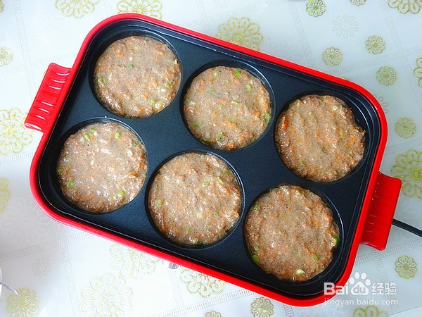 胡萝卜全麦鸡蛋饼的制作方法