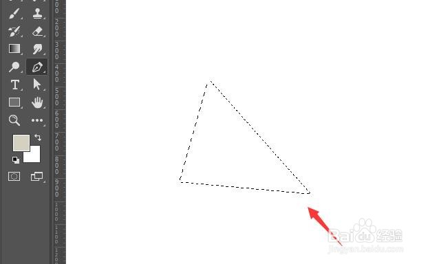 PS 2018如何使用钢笔工具建立选区