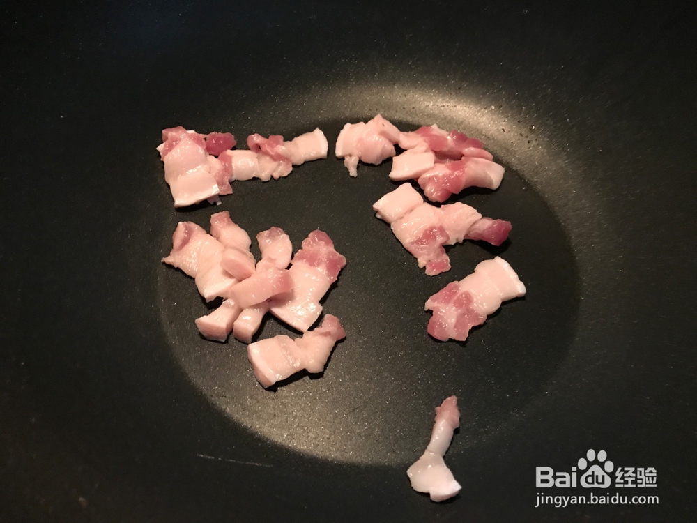 猪油渣炒菜心