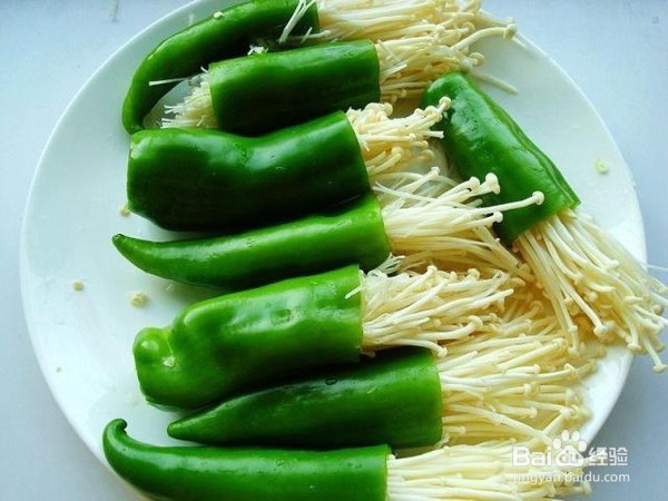 教你做虎皮金针菇
