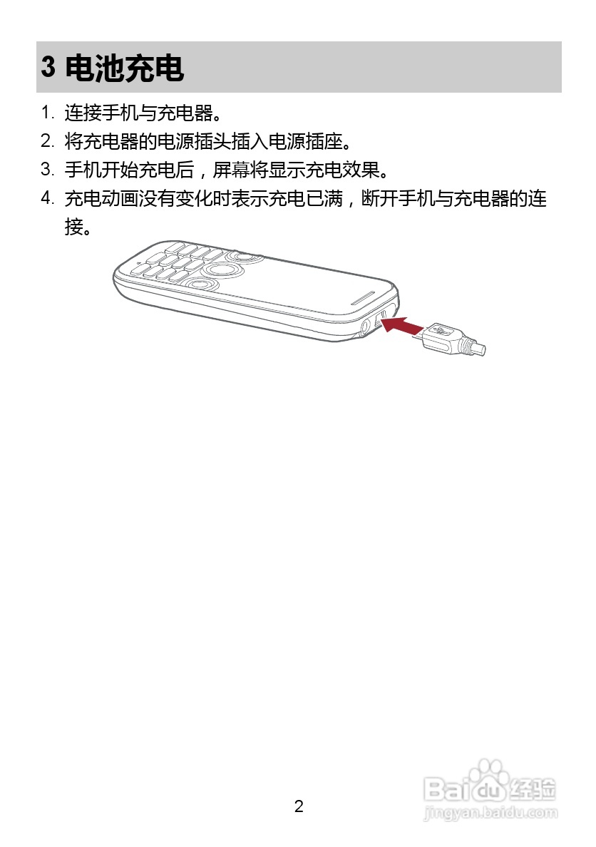 华为 U2800手机说明书:[1]