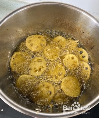 自制美味炸莲藕