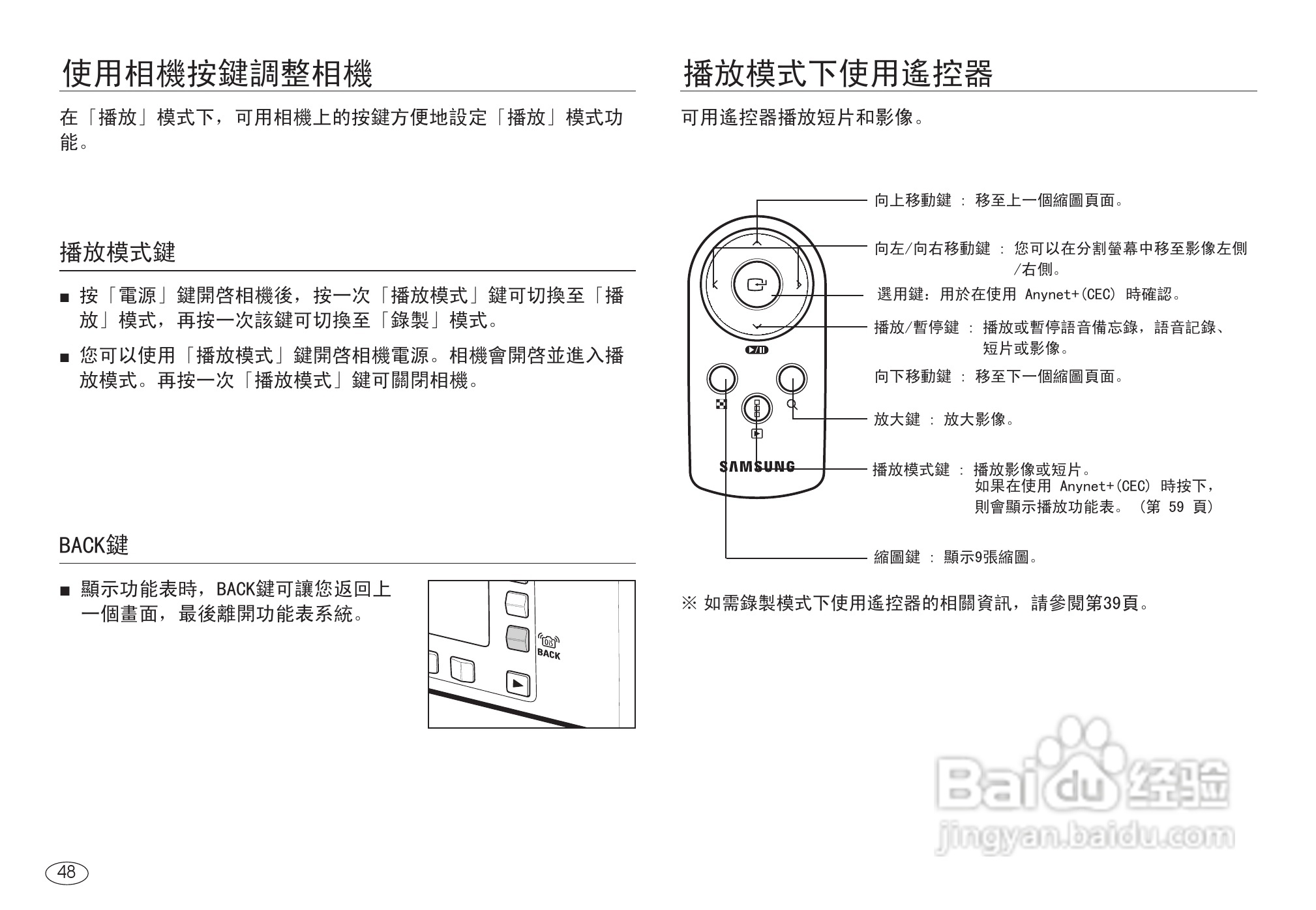 三星NV24HD数码相机使用说明书:[5]