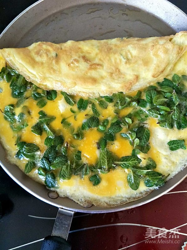 薄荷鸡蛋卷的做法