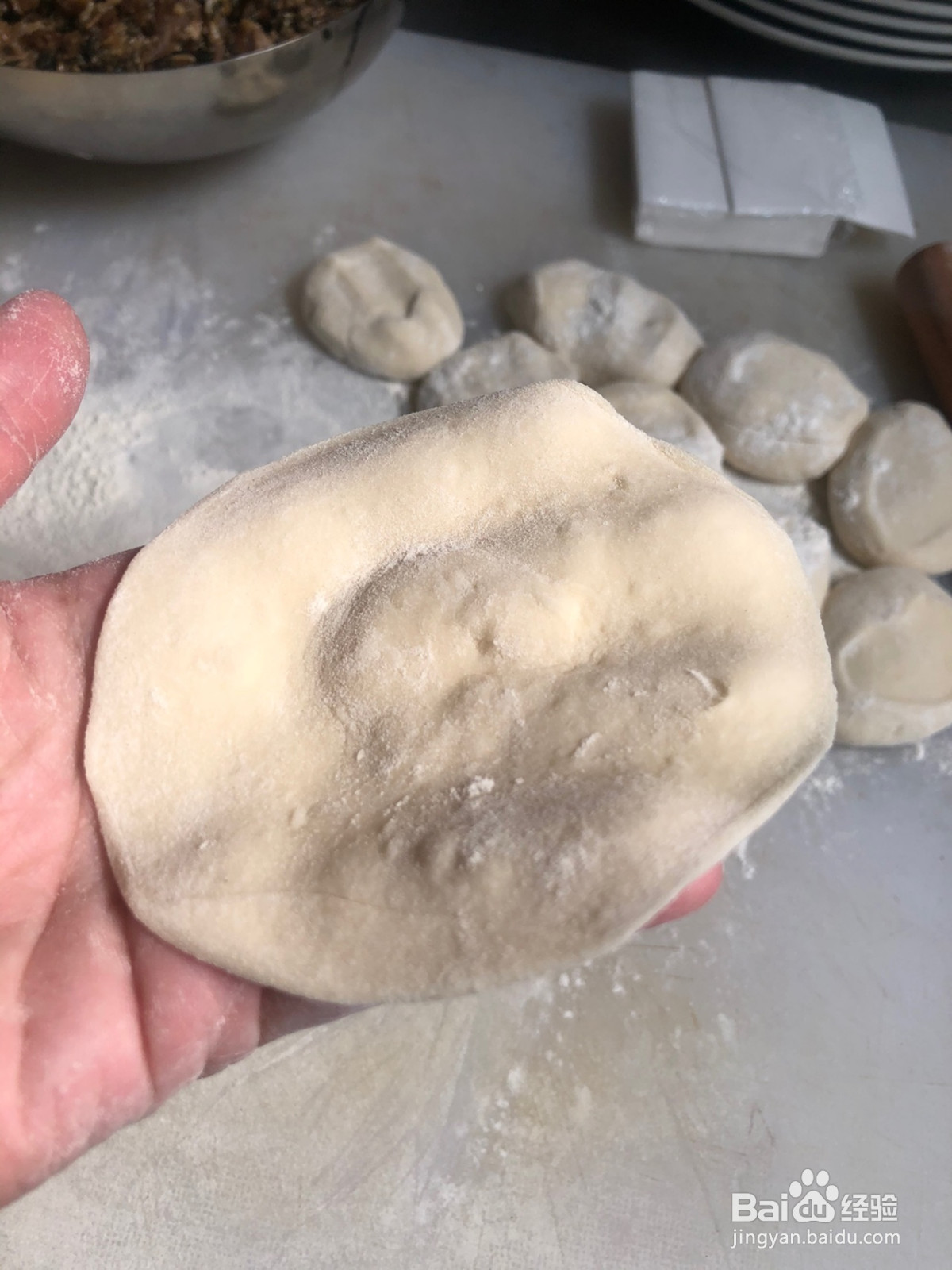 梅菜肉包的做法