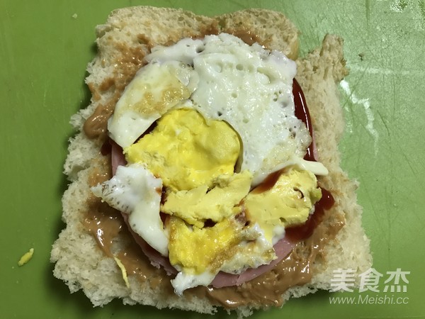 爱心早餐三明治