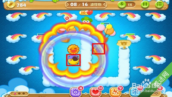 《保卫萝卜2》天空主题攻略 第63关