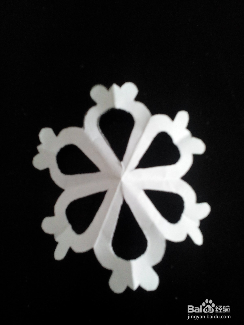 圣诞折纸：[1]圣诞雪花