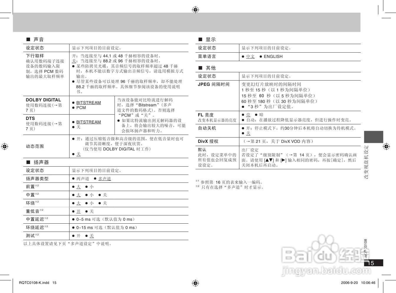 松下DVD-S860 DVD播放机使用说明书:[1]