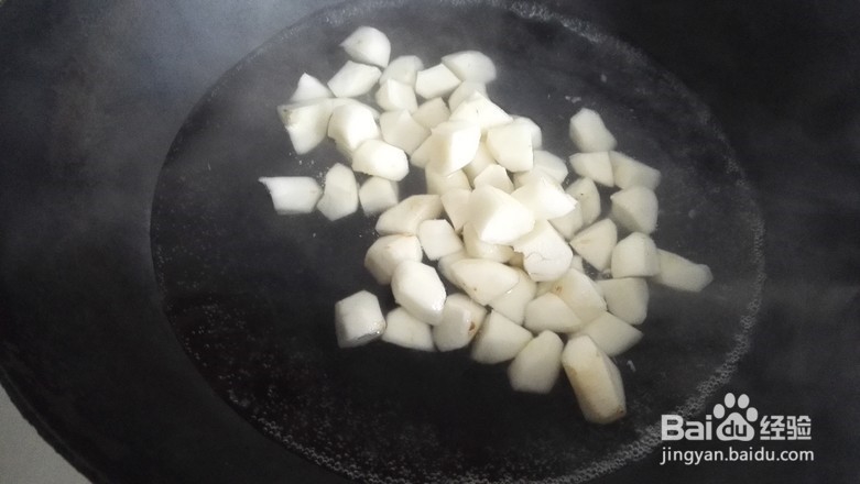 家常荸荠炒虾仁