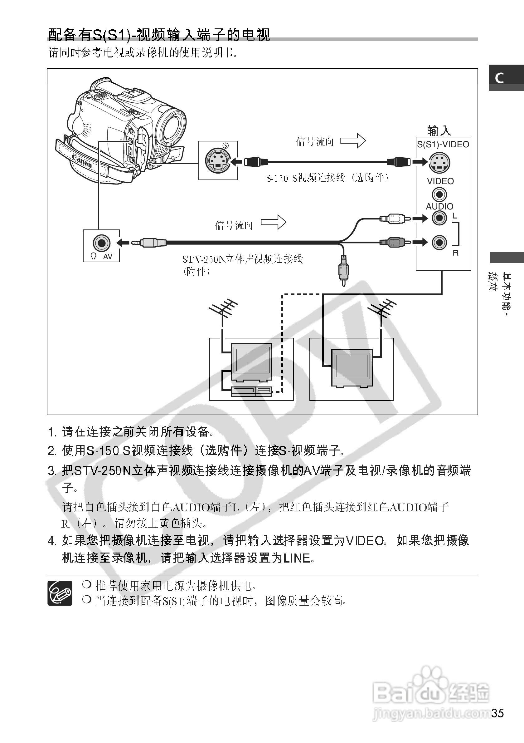 佳能MVX200i数码摄像机使用说明书:[4]