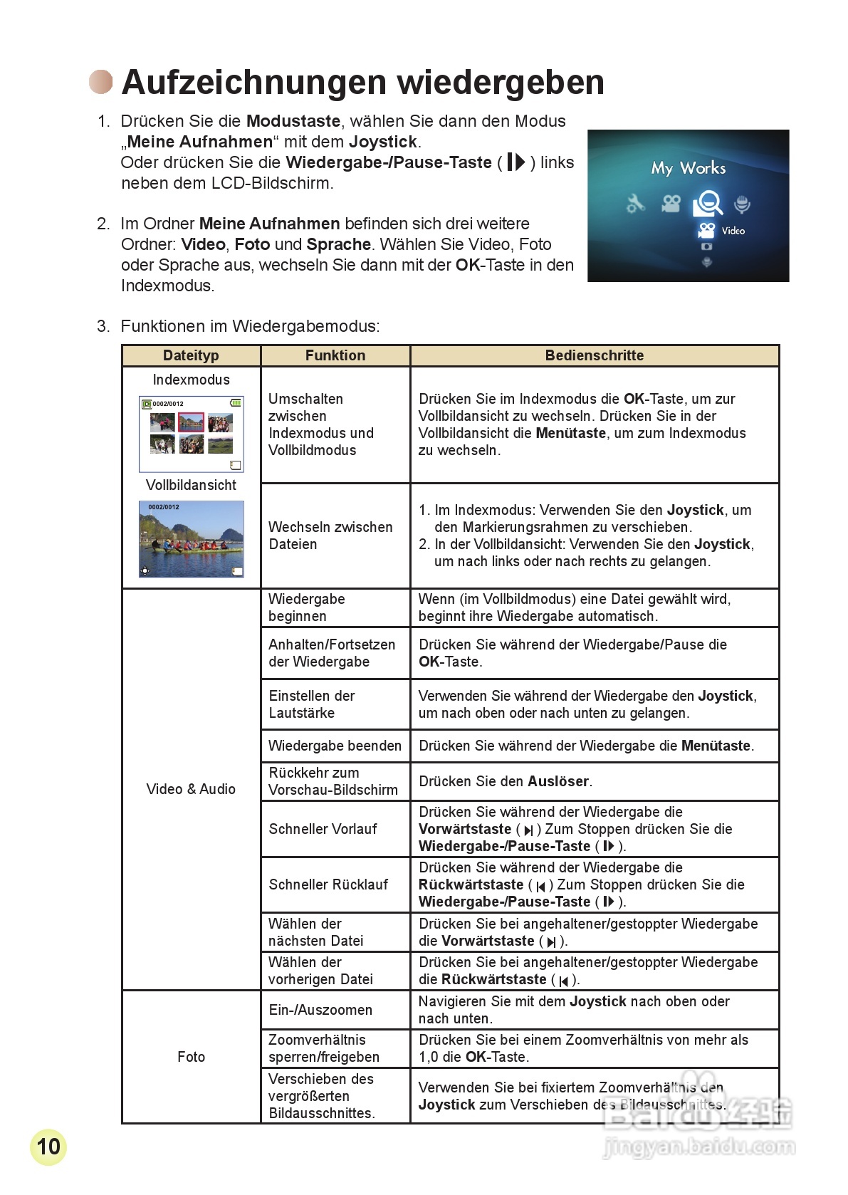 爱普泰克AHD-2数码摄像机使用说明书:[4]