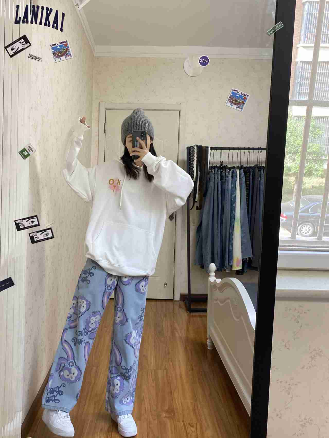 甜酷女孩卫衣一周穿搭|显高显瘦搭配大法