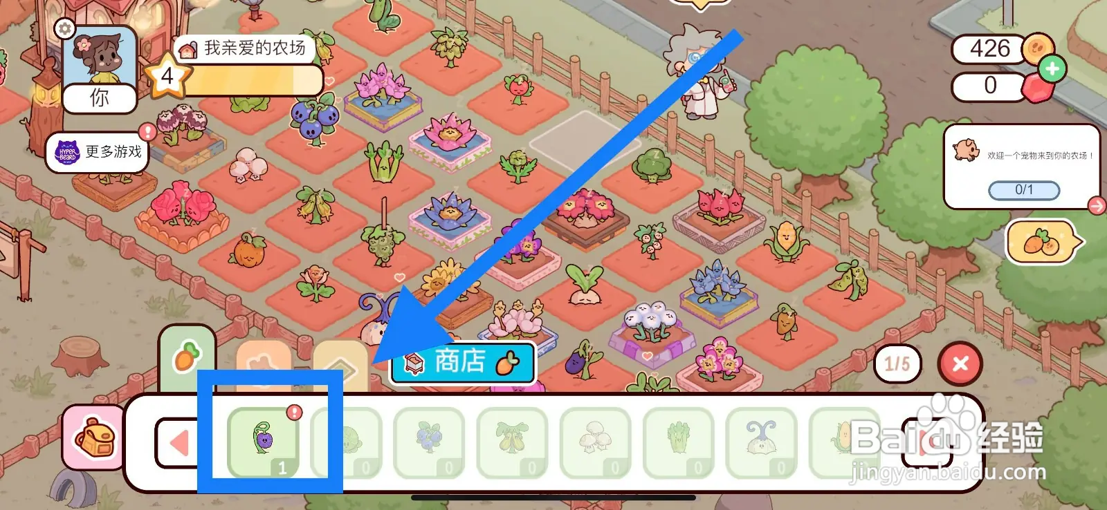 怎么在我亲爱的农场里面种植魔鬼莓