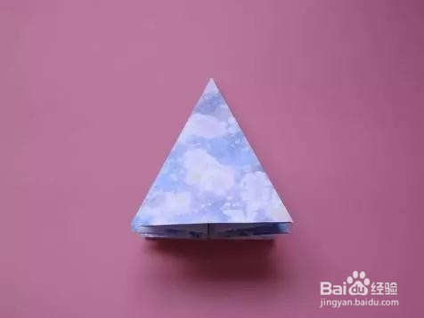 可以收缩的迷你雨伞的折纸