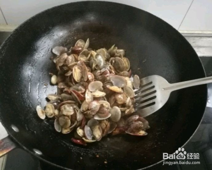 麻辣花蛤的做法