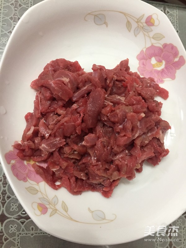 冬笋杏鲍菇炒牛肉