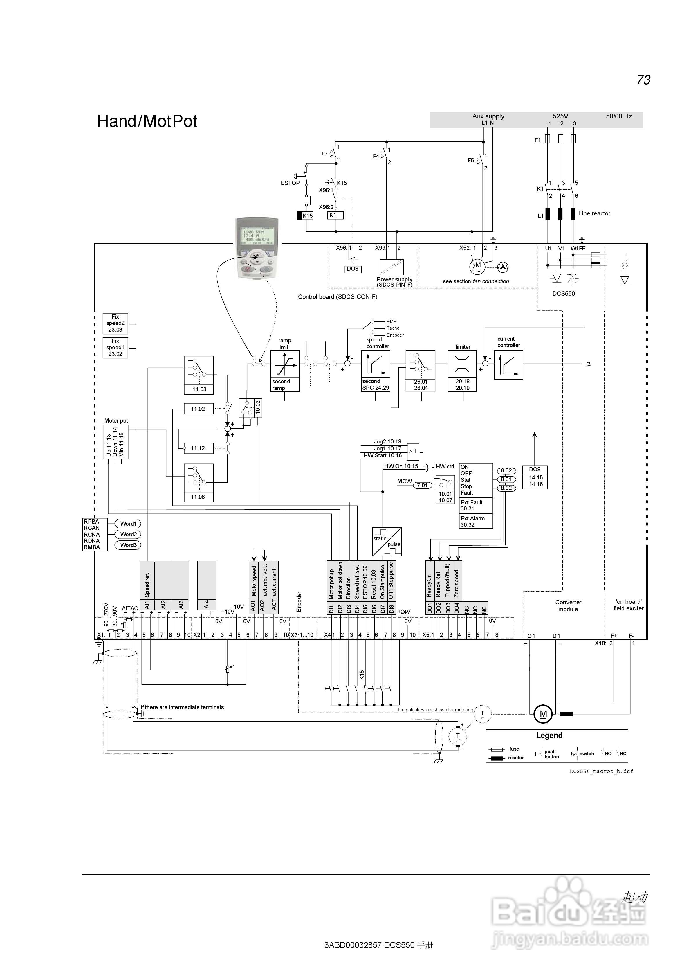 ABB直流调速器DCS550使用手册:[8]