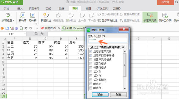 WPS是怎么不让人修改的