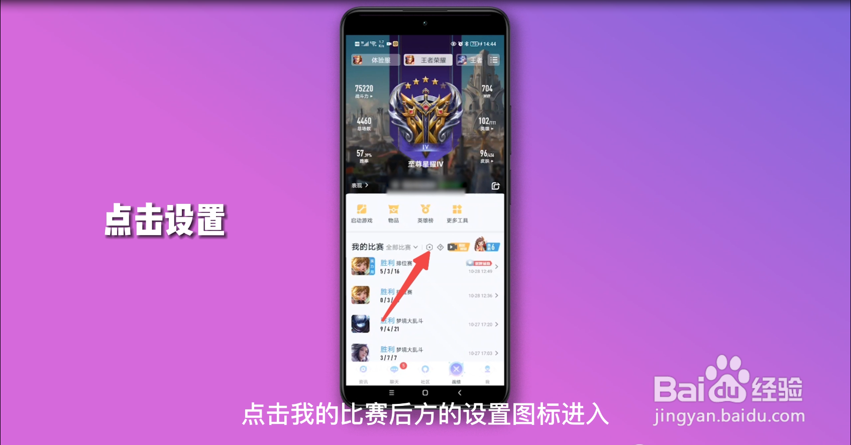 王者荣耀不让别人看战绩怎么设置