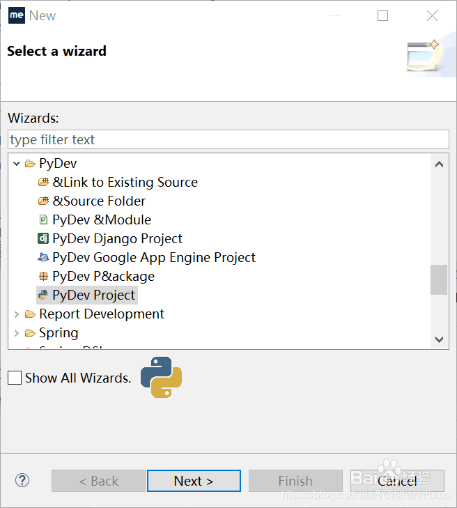 Myeclipse 2017安装和设置python插件