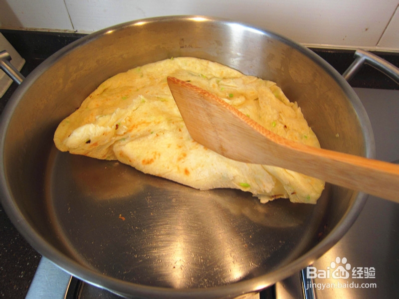 南北通吃葱油手抓饼的做法