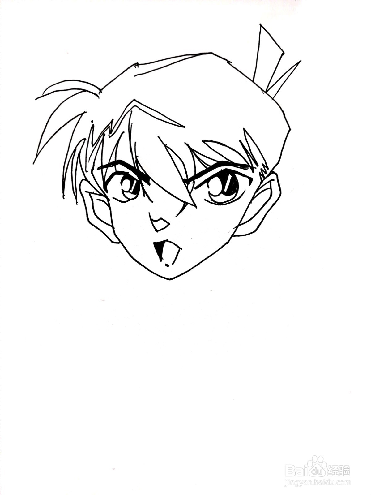 《名侦探柯南》系列之柯南简笔画（2）