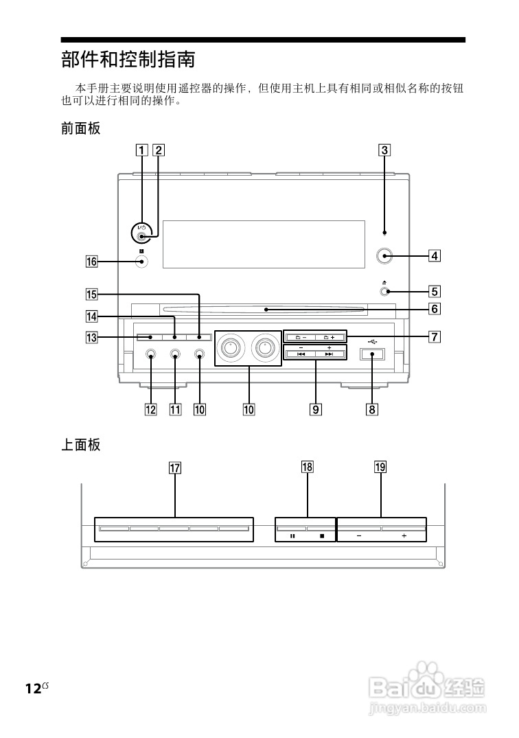 索尼CMT-DH888BT迷你组合音响使用说明书:[7]