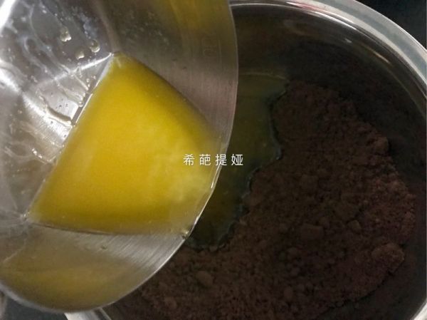 蓝莓芝士流心蛋糕