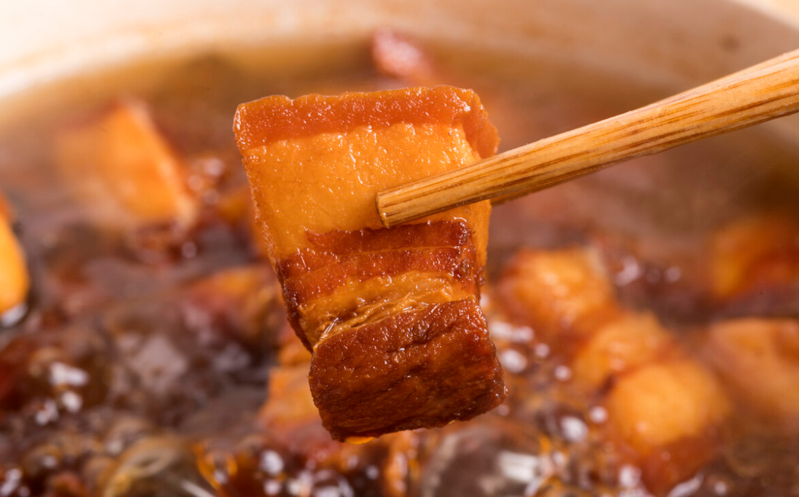 一块肉煮的时间越长就越烂平,说明什么