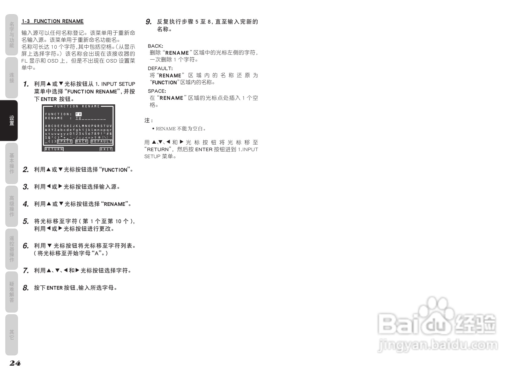 马兰士AV8003功放使用说明书:[2]