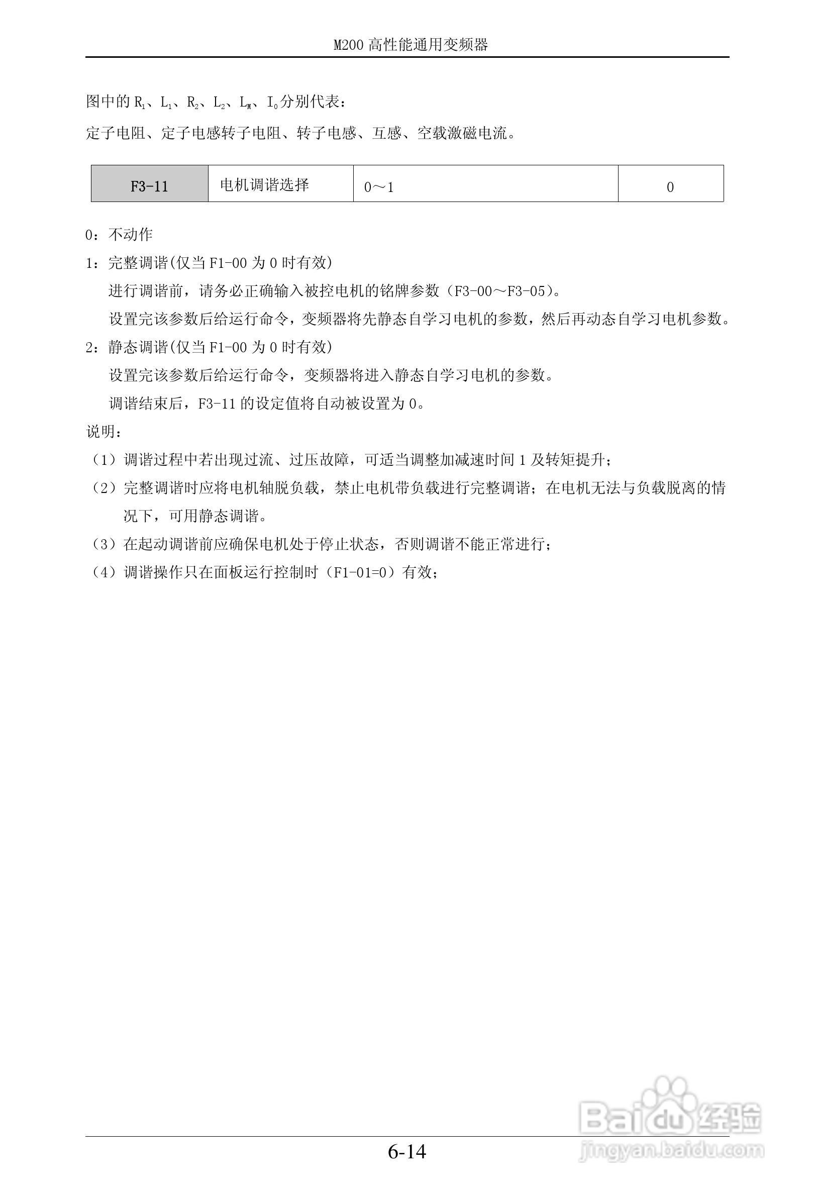 易驱M200-2S0022VER0M00通用变频器使用说明书:[6]