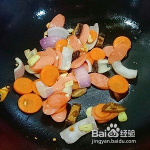 炒鹌鹑蛋制作过程