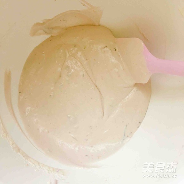 蓝莓奶油雪糕