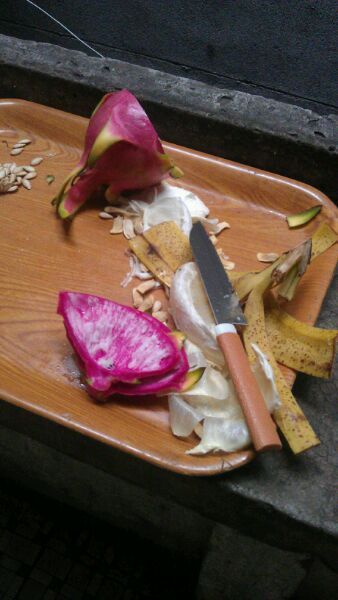 请问火龙果能和什么一起榨汁喝