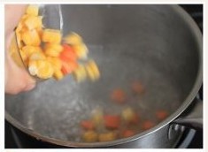 彩椒培根焗饭盅